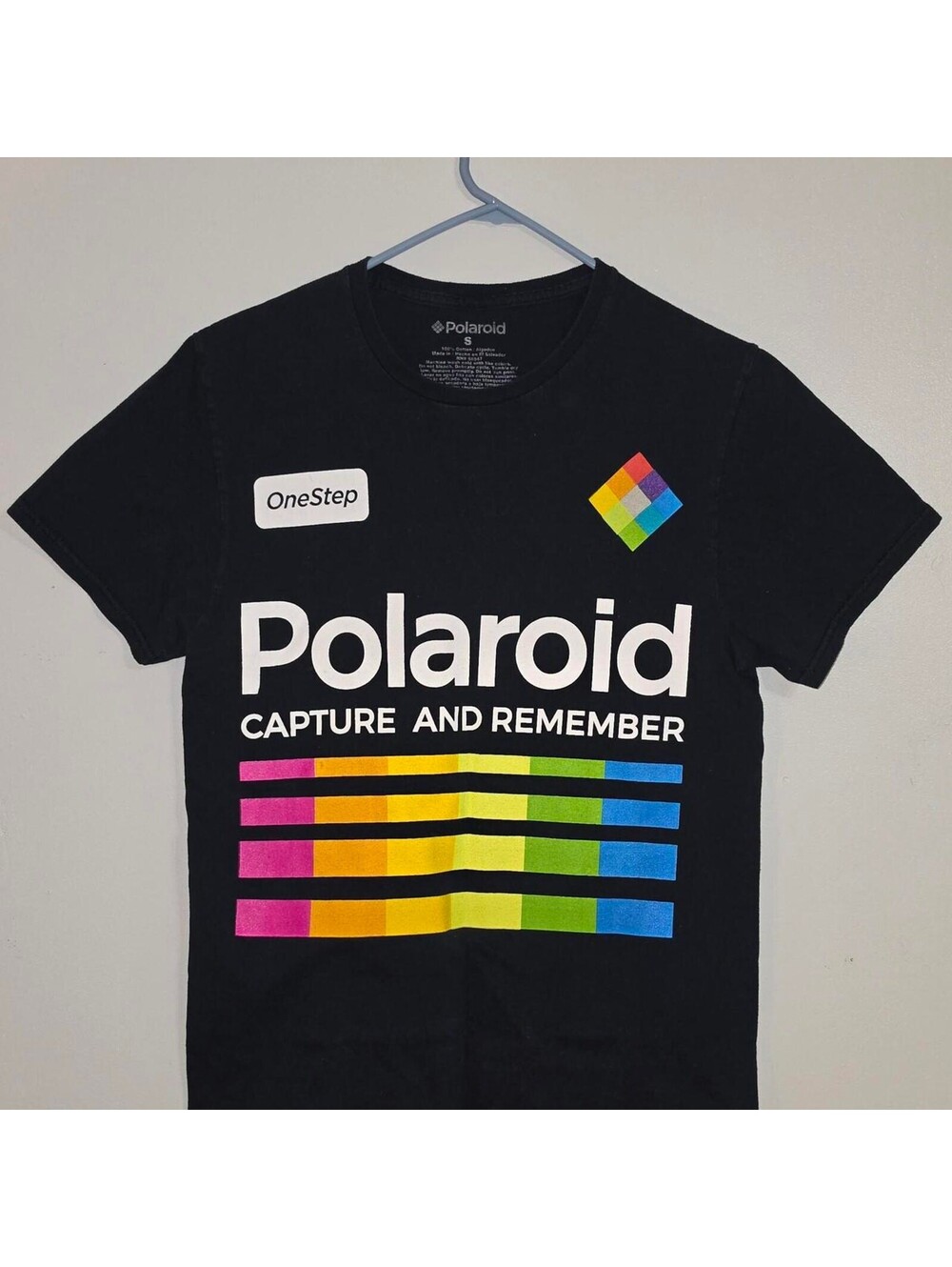 Polaroid capture and remember vintage Tee Shirt Size Small